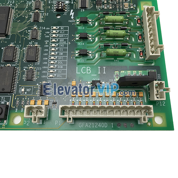 Otis Elevator LCB_II Board, OTIS Lift LCB-II Motherboard, Otis LCB2 PCB, GFA21240D1, GGA21240D1, Otis Elevator LCB_II Board Supplier in Istanbul Turkey