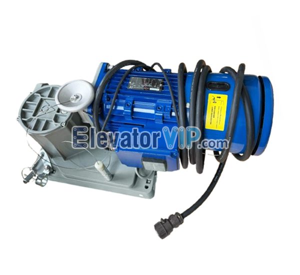 Elevator Electric Steel Wire Rope Suspended Hoist, Rope Suspended Platform Hoist Motor, Suspended Scaffolds Hoist, Elevator Hanging Basket Hoister, Three Phase Asynchronous Motor, MSEJ100L-2, INVERTEK, XWE207AD40