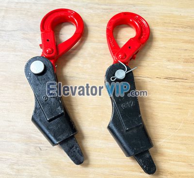 Elevator Steel Wire Rope Suspended Hoist Pressure Hook, Elevator Installation Lifting Hook, Industrial Lifting Hook, XWE207AD41