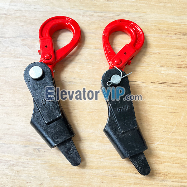 Elevator Steel Wire Rope Suspended Hoist Pressure Hook, Elevator Installation Lifting Hook, Industrial Lifting Hook, XWE207AD41