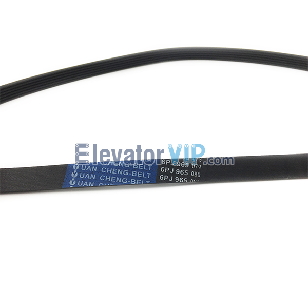 Elevator Door Motor Poly V-belt, Lift Door Operator Belt, 6PJ965 V-belt, Elevator Door Motor 6 Ribs Belt, KONE Elevator Door Motor Belt, Selcom Elevator Door Motor V-belt, Otis Elevator Door Motor V-belt, Elevator Door Motor Belt, Elevator Door Motor V-belt in Zambia