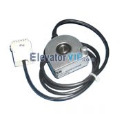 Elevator DO2000 Door Motor Encoder, Elevator Door Motor Encoder, Elevator Encoder C50-Y-500BNF29/S533B, Lift Encoder with 7-pin Socket, Elevator Door Operator Encoder, FAA633B2