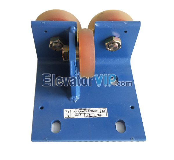 K-AAA24180AW, Otis Roller Guide Shoe, OTIS Elevator Counterweight Guide Shoe, Otis 76*22*6203 Guide Shoe, KAAA24180AW, KAA24180AW, AAA24180AW, Cheap OTIS Counterweight Guide Shoe, OTIS Lift Guide Shoe Manufacturer