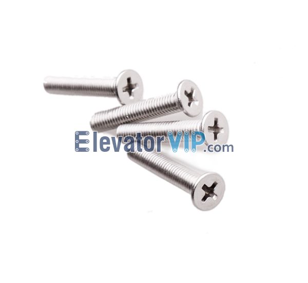 Escalator Stainless Steel Bolt Cross Head Screws, OTIS Escalator Cross Head Screw, Cross Head Screw for Fastening Skirting Brush Bracket, Escalator Cross Head Screw Supplier, Wholesale Escalator Cross Head Screw, Cheap Escalator Cross Head Screw for Sale, Escalator Cross Head Screw Manufacturer, Escalator Cross Head Screw Factory in China, Escalator Cross Head Screw Exporter, XAA124G2