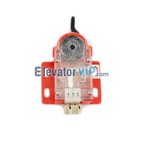 Otis Elevator Spare Parts Tension Pulley Switch XAA177BL4 (Left), TAA177AH2, Elevator Tension Pulley Switch, Elevator Speed Limit Switch, OTIS Governor Trip Switch, Elevator Limit Switch Supplier, Elevator Limit Switch Manufacturer, Elevator Limit Switch for Sale, Cheap Elevator Limit Switch Online, Elevator Limit Switch Exporter, Wholesale Elevator Limit Switch, GEN2 OTIS Elevator Limit Switch