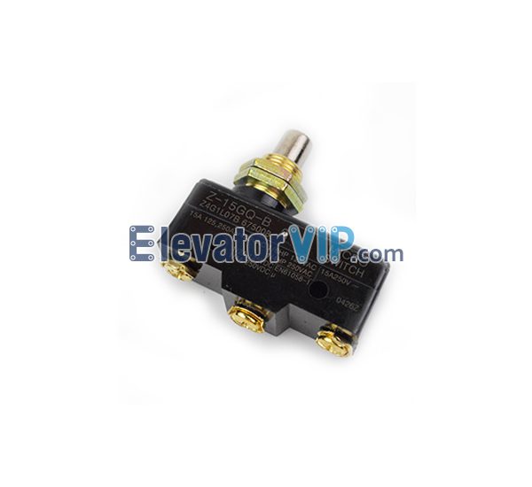 Otis Elevator Spare Parts Z-15GQ-B Switch – Weighing XAA177BV1, Elevator Load Weighting Switch, Omron Z-15GQ-B Switch, OTIS Load Weighting Switch Supplier, Elevator Load Weighting Switch Exporter, Wholesale Elevator Load Weighting Switch, Cheap Elevator Load Weighting Switch Online
