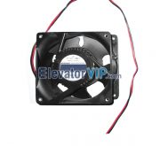 Elevator SUNTRONIX SJ1238HA2 Cooling Fan, Elevator KAKU KA1238HA2SAT Cooling Fan, Elevator Cooling Fan 220V~240V AC 50/60Hz 0.13A, Elevator Cooling Fan for Control Cabinet, XAA24720B2