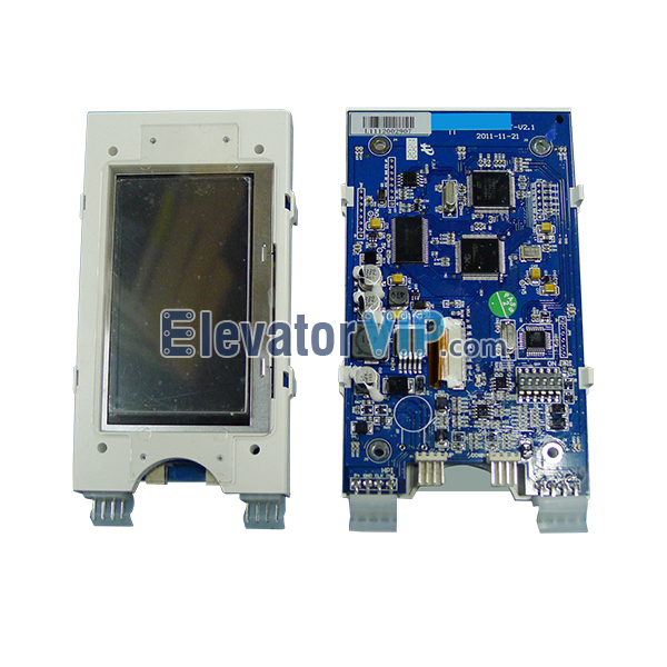 Otis Elevator Spare Parts 4.3 Inches TFT LCD Black Classic Display XAA25140AD23, Elevator 4.3