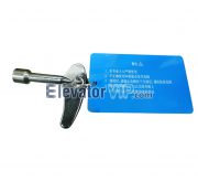 Elevator Spare Parts Triangle Release Key Set XAA431CG1, Elevator Triangular Door Key, Elevator Door Release Key, Elevator Triangular Door Key Sets