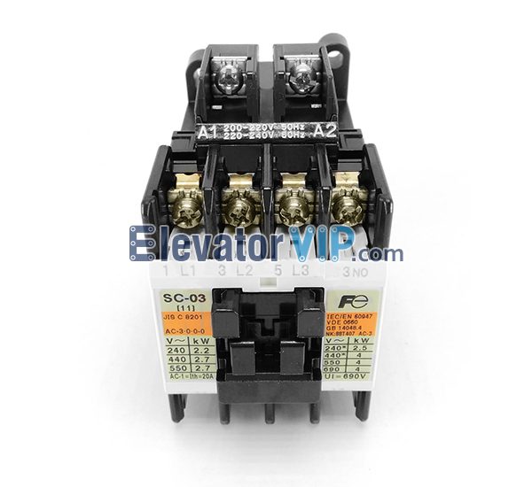 Otis Escalator Spare Parts Fuji Import Contactor XAA638AN1