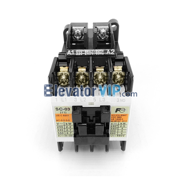 Otis Escalator Spare Parts Fuji Import Contactor XAA638AN1