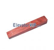 Otis Elevator Spare Parts Shoe Guide XWP243C2, Elevator Large MITSUBISHI Guide Shoe Insert, Elevator Large MITSUBISHI Guide Shoe Liner, Elevator Guide Shoe Insert Suited for Width 10mm of Guide Rail, OTIS Elevator Guide Shoe Insert, Elevator Guide Shoe Insert Supplier, Elevator Guide Shoe Insert Exporter, Elevator Guide Shoe Insert Factory, Elevator Guide Shoe Insert Manufacturer, Elevator Guide Shoe Insert Wholesaler, Cheap Elevator Guide Shoe Insert for Sale