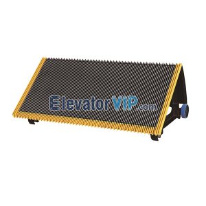 Escalator Spare Parts Escalator Aluminum Alloy Step 3 Sides with Yellow Demarcation Strips, XIZI OTIS Escalator Step Supplier GAA26140M59