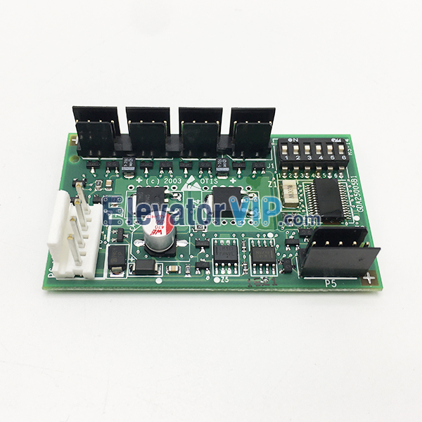 OTIS Elevator RS14 PCB, OTIS Elevator Remote Station Board, GDA25005B1, GBA25005B1, GCA25005B1, GDA610XB1, GDA25005B10