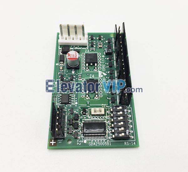 OTIS Elevator RS14 PCB, OTIS Elevator Remote Station Board, GDA25005B1, GBA25005B1, GCA25005B1, GDA610XB1, GDA25005B10