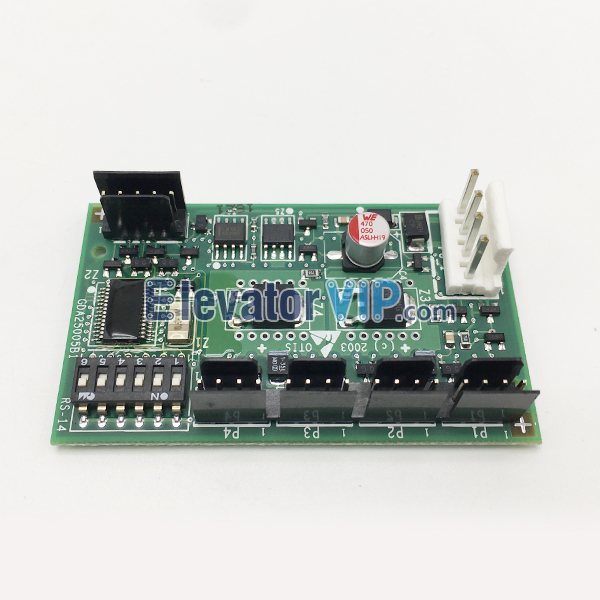 OTIS Elevator RS14 PCB, OTIS Elevator Remote Station Board, GDA25005B1, GBA25005B1, GCA25005B1, GDA610XB1, GDA25005B10