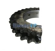 Escalator 16A Double Row Chain Sprockets, Escalator Duplex Sprocket 29 Teeth, Escalator Duplex Sprocket with Taper Bore, Escalator Industrial Gear Sprocket, Escalator Chain Sprocket, PNS1.1-1