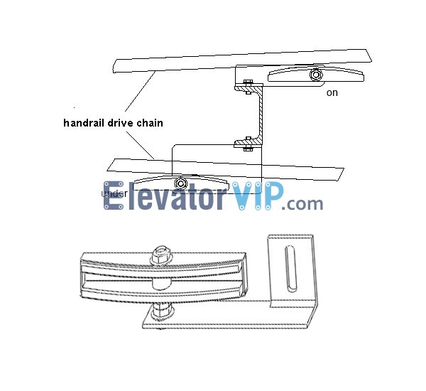 Escalator Chain Tension Device 16A, Escalator Chain Tension Device (Upper Half), Drive Chain Control Device for Duplex Chain, Drive Chain Control Device for XIZI OTIS Escalator, Escalator Chain Tension Device Supplier, Escalator Chain Tension Device Manufacturer, Escalator Chain Tension Device Exporter, Wholesale Escalator Chain Tension Device, Escalator Chain Tension Device Factory Price, Cheap Escalator Chain Tension Device for Sale, Buy Quality & Original Escalator Chain Tension Device Online, XAA283BFZ1