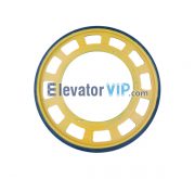 Escalator Handrail Friction Wheel, Escalator Friction Wheel OD587mm, Escalator Friction Wheel Yellow, Escalator Friction Wheel, Escalator Friction Wheel, XAA290CT2