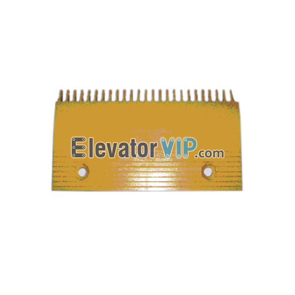 Escalator Comb Plate 25 Teeth PC Material, Escalator Comb Plate Yellow, Escalator Comb Plate Length 214.2mm, OTIS Escalator Comb Plate, Escalator Comb Plate Supplier, Escalator Comb Plate Manufacturer, Escalator Comb Plate Exporter, Cheap Escalator Comb Plate for Sale, Wholesale Escalator Comb Plate, Escalator Comb Plate Factory Price, XAA453C2