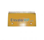 Escalator Comb Plate 25 Teeth PC Material, Escalator Comb Plate Yellow, Escalator Comb Plate Length 214.2mm, OTIS Escalator Comb Plate, Escalator Comb Plate Supplier, Escalator Comb Plate Manufacturer, Escalator Comb Plate Exporter, Cheap Escalator Comb Plate for Sale, Wholesale Escalator Comb Plate, Escalator Comb Plate Factory Price, XAA453C3