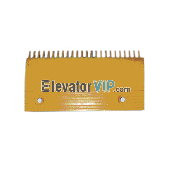 Escalator Comb Plate 24 Teeth PC Material, Escalator Comb Plate Yellow, Escalator Comb Plate Length 205.8mm, OTIS Escalator Comb Plate, Escalator Comb Plate Supplier, Escalator Comb Plate Manufacturer, Escalator Comb Plate Exporter, Cheap Escalator Comb Plate for Sale, Wholesale Escalator Comb Plate, Escalator Comb Plate Factory Price, XAA453C4