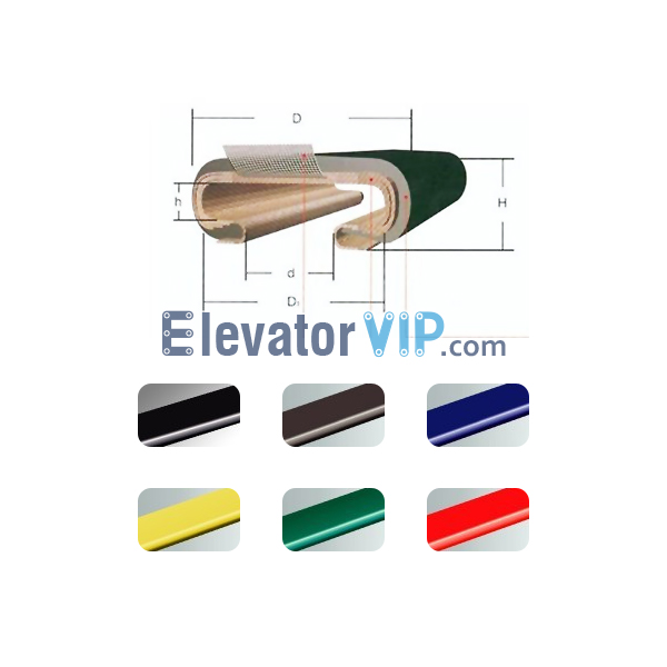 OTIS Escalator Handrails Supplier & Manufacturer, Handrails for Moving Walkways & Moving Sidewalks XWG265A23