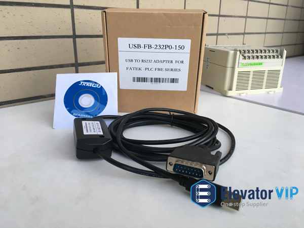 PLC Communication Cable, FATEK Communication Cable, programming cable for FBE and FBS series of FATEK PLC, FATEK PLC Programming Cable, USB-FB-232P0-150 USB TO RS232 ADAPTER FOR FATEK PLC FBE SERIES