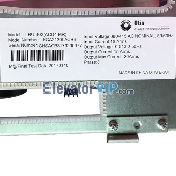 OTIS Elevator Inverter LRU-403, Elevator Inverter LRU-403, Elevator Inverter LRU-403 Supplier, Elevator Inverter LRU-403 Manufacturer, Wholesale Elevator Inverter LRU-403, Elevator Inverter LRU-403 Factory Price, Elevator Inverter LRU-403 Exporter, Cheap Elevator Inverter LRU-403 Online, Buy Quality Elevator Inverter LRU-403, Elevator Inverter LRU-403 100% Original New, KCA21305ACB3, KBA21305ACB3, KAA26800ACC3