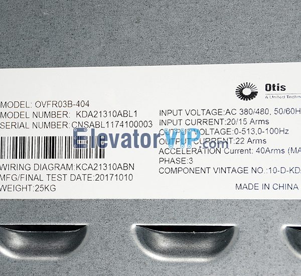 OTIS Elevator OVFR03B-404 Regen Inverter, Elevator OVFR03B-404 Regen Inverter, Elevator OVFR03B-404 Regen Inverter Supplier, Elevator OVFR03B-404 Regen Inverter Manufacturer, Wholesale Elevator OVFR03B-404 Regen Inverter, Elevator OVFR03B-404 Regen Inverter Factory Price, Elevator OVFR03B-404 Regen Inverter Exporter, Cheap Elevator OVFR03B-404 Regen Inverter Online, Buy Quality Elevator OVFR03B-404 Regen Inverter, Elevator OVFR03B-404 Regen Inverter 100% Original New, KDA21310ABL1, KDA21310ABL2, KCA21310ABN