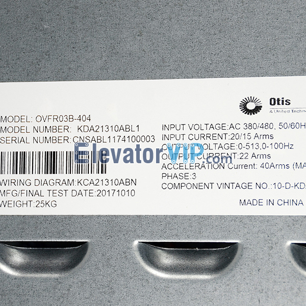 OTIS Elevator OVFR03B-404 Regen Inverter, Elevator OVFR03B-404 Regen Inverter, Elevator OVFR03B-404 Regen Inverter Supplier, Elevator OVFR03B-404 Regen Inverter Manufacturer, Wholesale Elevator OVFR03B-404 Regen Inverter, Elevator OVFR03B-404 Regen Inverter Factory Price, Elevator OVFR03B-404 Regen Inverter Exporter, Cheap Elevator OVFR03B-404 Regen Inverter Online, Buy Quality Elevator OVFR03B-404 Regen Inverter, Elevator OVFR03B-404 Regen Inverter 100% Original New, KDA21310ABL1, KDA21310ABL2, KCA21310ABN