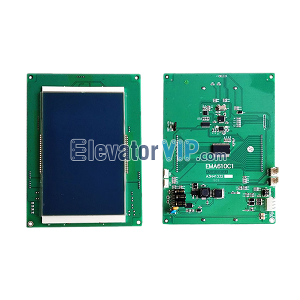 OTIS Elevator LCD Display Board, Elevator LCD Display Board, Elevator LCD Display Board Supplier, Elevator LCD Display Board Manufacturer, Wholesale Elevator LCD Display Board, Elevator LCD Display Board Factory Price, Elevator LCD Display Board Exporter, Cheap Elevator LCD Display Board Online, Buy Quality Elevator LCD Display Board, Elevator LCD Display Board 100% Original New, EMA610C1, A3N41332, A3N41331