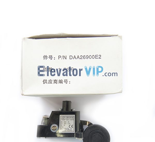 OTIS Elevator Limit Switch, Elevator Limit Switch, Elevator Limit Switch Supplier, Elevator Limit Switch Manufacturer, Wholesale Elevator Limit Switch, Elevator Limit Switch Factory Price, Elevator Limit Switch Exporter, Cheap Elevator Limit Switch Online, Buy Quality Elevator Limit Switch, Elevator Limit Switch 100% Original New, OTIS Elevator Limit Switch S3-1370, Elevator Limit Switch HD-1370, DAA26900E2, DAA26900E3