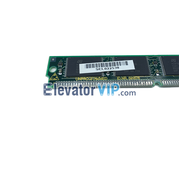 SCH Elevator 5400 Memory Module, SCH SIMM for 5400 Model, SCH 591676, ID.NR.591676, FS213255.Q PCB Board, SCH Lift UNPROGRAMMED Board, SCH 300P Memory Module, SCH Memory Module 591676 used with GCIOB 360.Q ID.NR.591640, Cheap SCH Lift Memory Module, SCH PCB Manufacturer