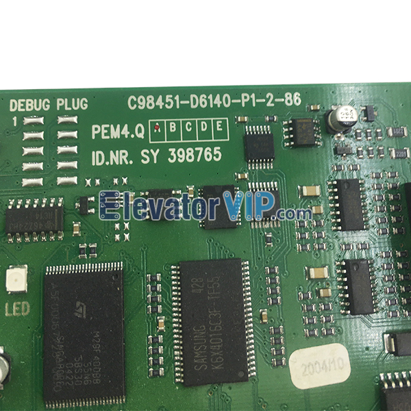 9300 Escalator Board, ID.NR.SY398765, C98451-D6140-P1-2-86, PEM4.QA