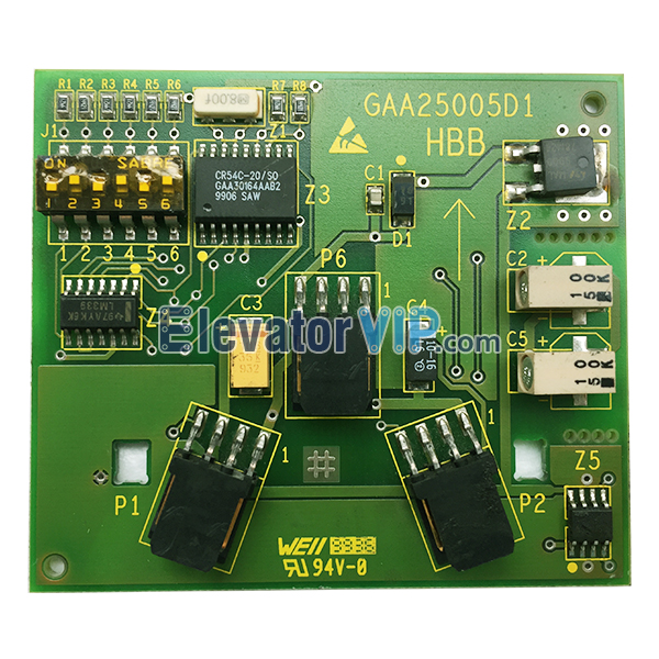 OTIS Remote Station Board, HBB Board, Lift HBB Printed Circuit Board, Elevator HBB PCB, OTIS Lift HBB Board Manufacturer, Cheap HBB Elevator Board, GAA25005D1, GAA25005D2, GBA25005D1, GBA25005D2, GBA610YZ1, GAA610YZ1, GAA30164AAB2