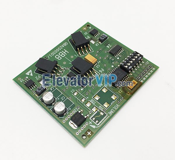 Otis Elevator HBB Board, Otis Elevator HBB Hall Call PCB, GBA25005D1, GBA25005D10, GAA25005D1, GBA25005D2, GBA610YZ1, GAA610YZ1