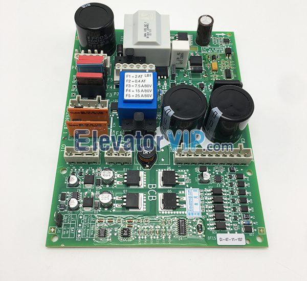 Otis GEN2 Elevator BCB Board, OTIS GEN2 Battery Brake Control PCB, GBA26800LB1, GBA26800LB2