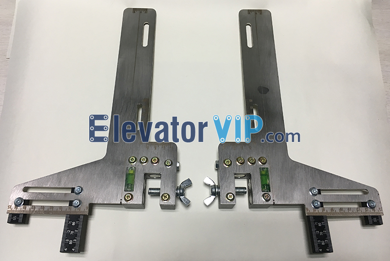 How to Use the Elevator Guide Rail Alignment Gauge at Your Installation