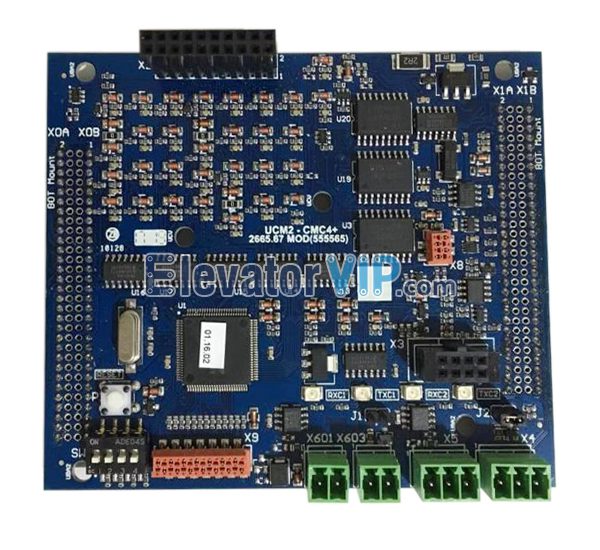 Thyssenkrupp Elevator PCB Board, Thyssenkrupp Lift Printed Circuit Board, UCM2-CMC4+, Thyssen CMC4+ Board, Thyssen UCM2-CMC4+ with Factory Price, Cheap UCM2-CMC4+ for Sale