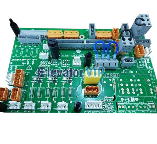 Thyssenkrupp Elevator CMC4 Board, Thyssenkrupp UBA-CMC4, Thyssen UBA-CMC4 Supplier, UBA-CMC4, Thyssen Plate Terminal Unit Board, Thyssen Lift PCB Board, Cheap Thyssenkrupp Printed Circuit Board for Sale