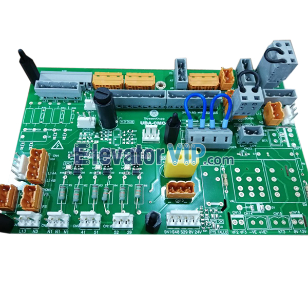 Thyssenkrupp Elevator CMC4 Board, Thyssenkrupp UBA-CMC4, Thyssen UBA-CMC4 Supplier, UBA-CMC4, Thyssen Plate Terminal Unit Board, Thyssen Lift PCB Board, Cheap Thyssenkrupp Printed Circuit Board for Sale