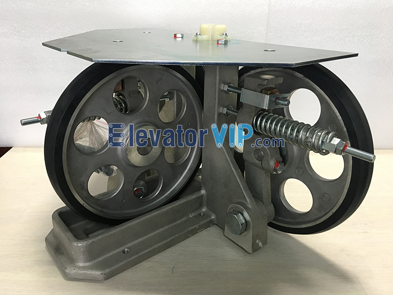 Super High-speed Elevator Roller Guide Shoe, High-speed Roller Guide Shoe Supplier, High-performance Roller Guide Shoe Factory, 10 m/s Lift Roller Guide Shoe, WRG300 Elevator Roller Guide Shoe, Safety Elevator Roller Guide Shoe, Comfort Elevator Roller Guide Shoe, Elevator Roller Guide Shoe Exporter, Cheap Elevator Roller Guide Shoe, Elevator Roller Guide Shoe Manufacturer