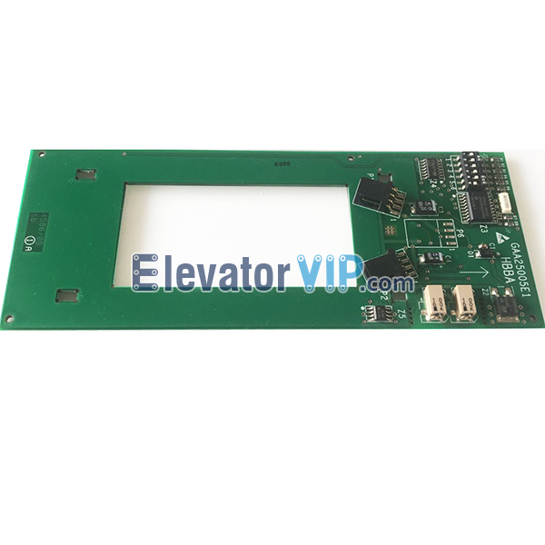 Original Otis Elevator Push Button Board, OTIS HOP Motherboard, GAA25005E1, GAA25005D1, GBA25005D1, Otis HBBA Board, Otis Lift Push Button PCB Board, Otis Elevator Display Push Button Board, Otis Push Button Used in Outbound Box, Otis Push Button Board Supplier