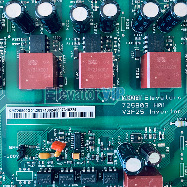 KONE Elevator Inverter Board, KONE Elevator Inverter Drive Board, Elevator Inverter Drive Board, V3F25 Inverter Board, V3F25 Inverter KONE, KONE V3F18 Inverter, KONE Elevator Inverter A2 PCB Board, KONE Elevator Inverter Motherboard Supplier, KM725800G01, 725803H01