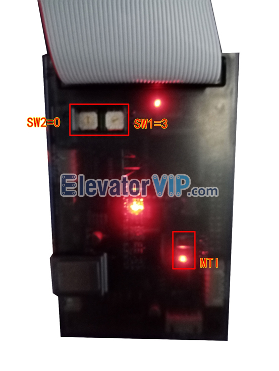 Mitsubishi Elevator MC Card MTI Indicator Light, Mitsubishi Elevator MTI Card Tool