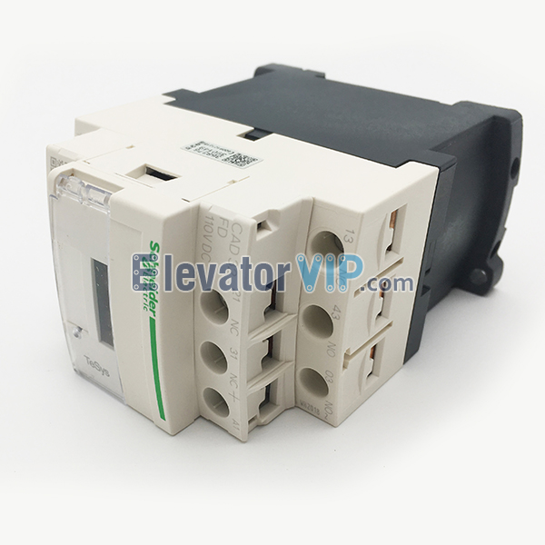 Cheap Original Schneider Contactor, Schneider Control Relay, Elevator Intermediate Control Relay, Lift Contactor, Schneider TeSys D Control Relay, Schneider Control Relay DC110V, Elevator DC110V Control Relay, Elevator Contactor Supplier, Elevator Control Relay Factory Price, CAD-32FDC, CAD32FDC, CAD32FD