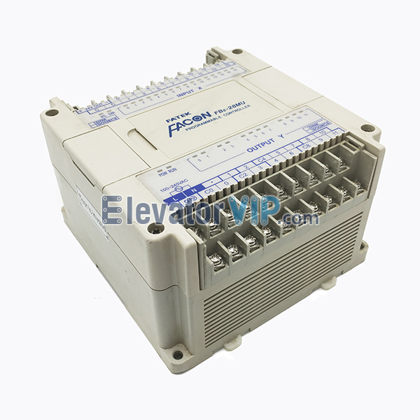 FATEK PLC, FATEK FBE-28MU Module, FBE-28MU, FBE-28MUT, FBE-28MU Programmable Controller, FBE-28MU PLC Programming Cable, Fuji Elevator Logic Controller, FATEK PLC Supplier, Cheap FATEK PLC with Factory Price, USB-FB-232P0-9F, FATEK RS232 Adapter