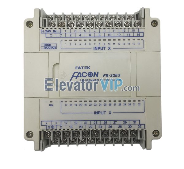 FATEK FACON Programmable Controller, FATEK PLC, FB-32EX, FB-32EX PLC, FATEK PLC Supplier, FATEK PLC Digital Expansion Module, FB-32EX Expansion Module for Sale, FATEK Industrial Programmable Logic Controller, FATEK FB-32EX Module with Factory Price, Cheap FATEK PLC, FB-32EX PLC Used for Elevator, FB-32EX PLC Used for Packing Machine in Bishkek Kyrgyzstan, FB-32EX Expansion Module Used for Packer