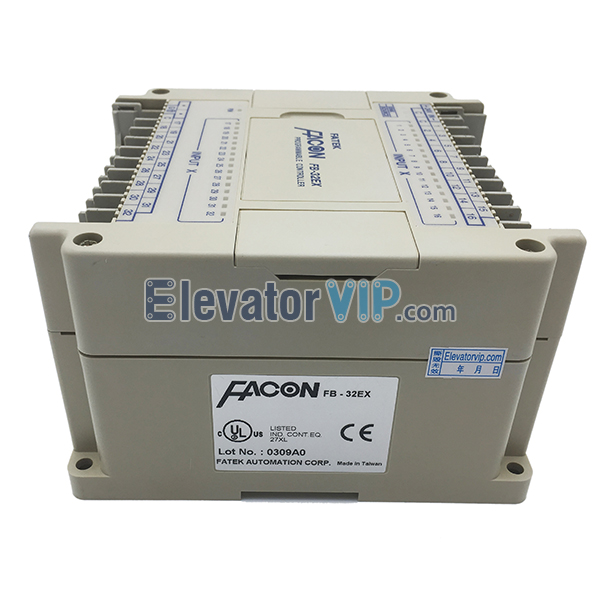 FATEK FACON Programmable Controller, FATEK PLC, FB-32EX, FB-32EX PLC, FATEK PLC Supplier, FATEK PLC Digital Expansion Module, FB-32EX Expansion Module for Sale, FATEK Industrial Programmable Logic Controller, FATEK FB-32EX Module with Factory Price, Cheap FATEK PLC, FB-32EX PLC Used for Elevator, FB-32EX PLC Used for Packing Machine in Bishkek Kyrgyzstan, FB-32EX Expansion Module Used for Packer